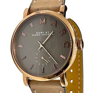Marc By Marc Jacobs MBM1266 Analog Copper and Rose Gold Tone Round Watch